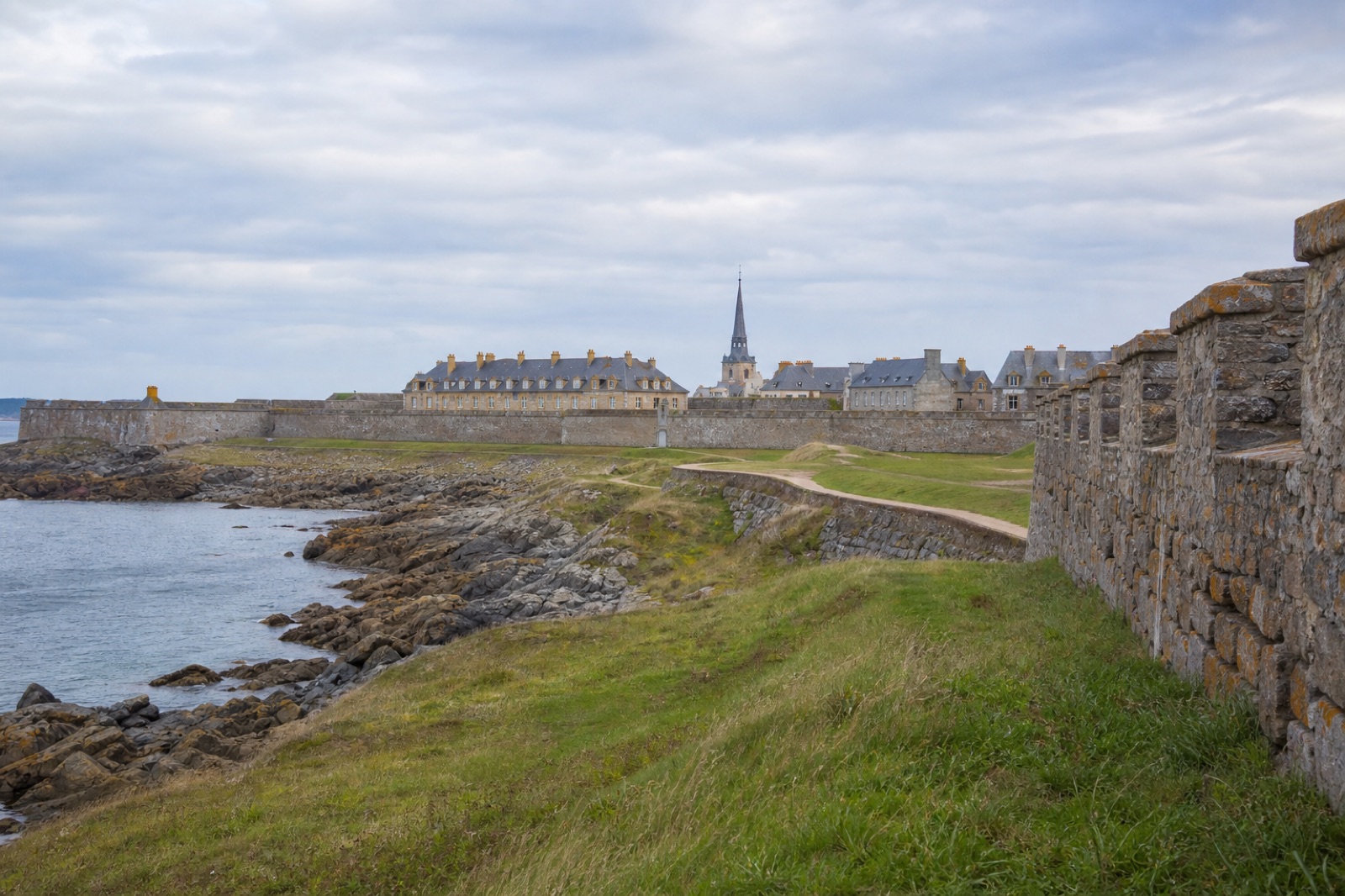 Fortress of Louisbourg National Historic Site near Sydney, Nova Scotia, Canada